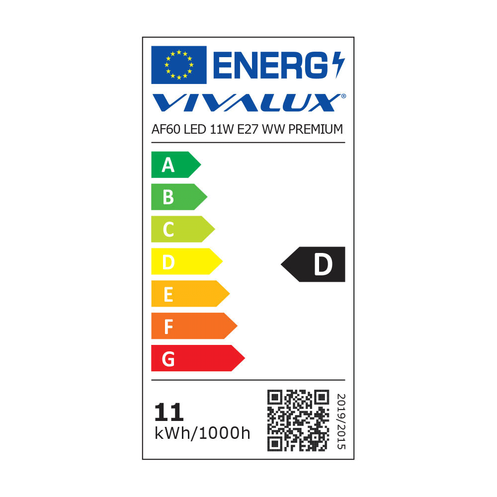 LED филамент лампа FLICK LED PREMIUM ∙ AF60 ∙ 11W ∙ 1521lm ∙ E27 ∙ 3000K / 004961