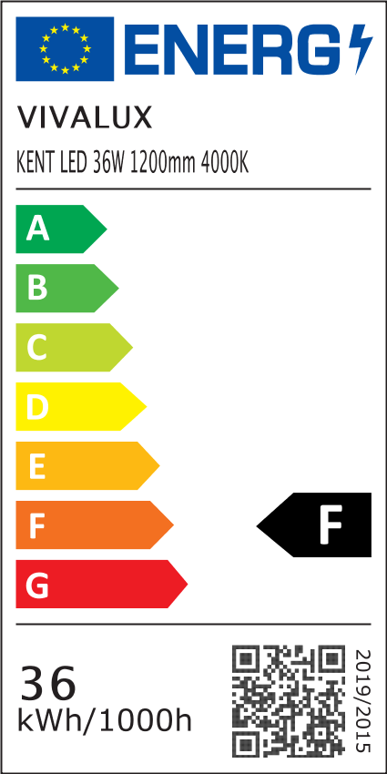 ИНДУСТРИАЛНО LED ОСВЕТИТЕЛНО ТЯЛО KENT LED ∙ 36W ∙ 1200MM ∙ 4000K ∙ IP65 / 005081