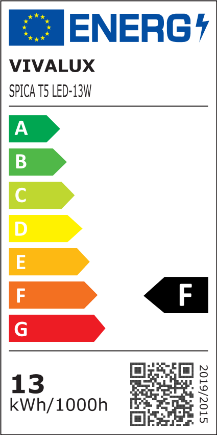 LED ОСВЕТИТЕЛНО ТЯЛО SPICA LED ∙ T5 ∙ 13W ∙ 4000K / 003499