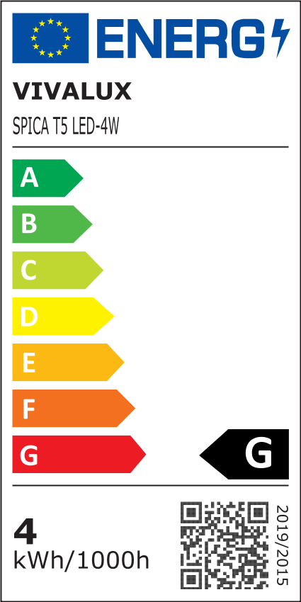 LED ОСВЕТИТЕЛНО ТЯЛО SPICA LED ∙ T5 ∙ 4W ∙ 4000K / 003497