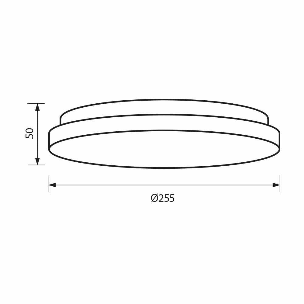 LED ПЛАФОНИЕРА С МИКРОВЪЛНОВ СЕНЗОР KENA LED ∙ 12W ∙ MW36 ∙ IP44 / 004546