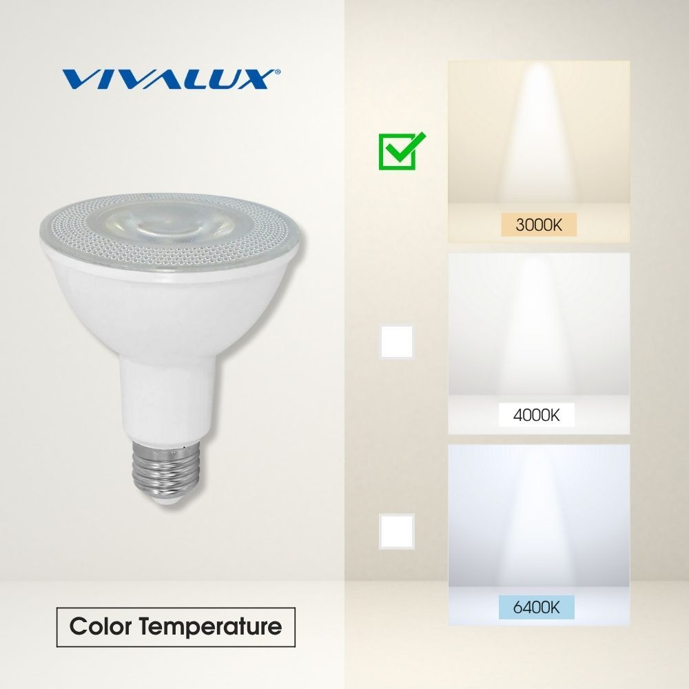 РЕФЛЕКТОРНА LED ЛАМПА BLAST LED ∙ PAR30 ∙ 12W ∙ 900LM ∙ E27 ∙ 3000K / 004101