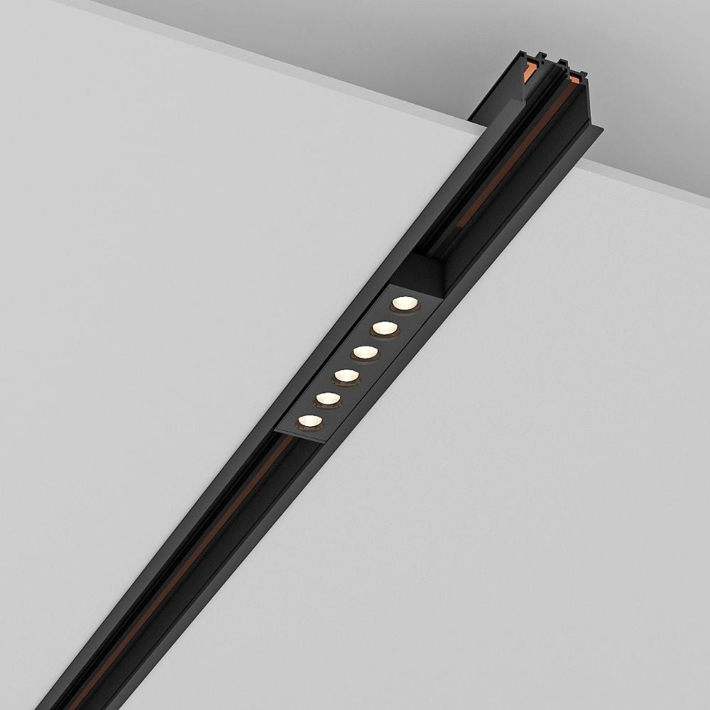 SLIM25 Магнитно LED осветително тяло DIVISION LED ∙ 6W ∙ Черен ∙ 3000K / 0004904