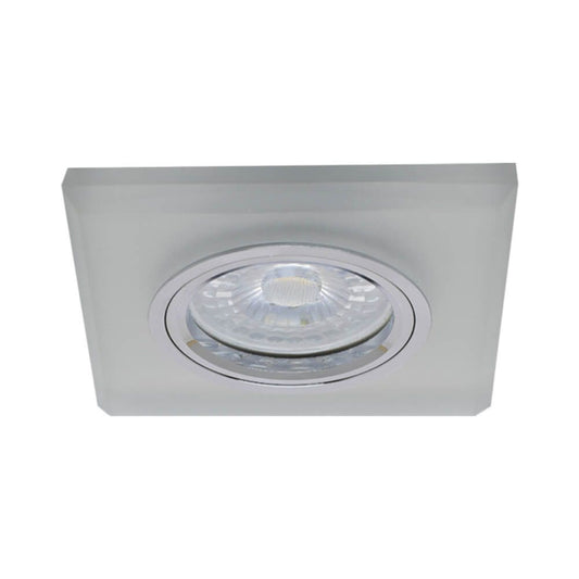 ДЕКОРАТИВНА ЛУНА СЪС СТЪКЛО И АЛУМИНИЙ GRACE SL401 FRS ∙ МАТИРАН / 004029