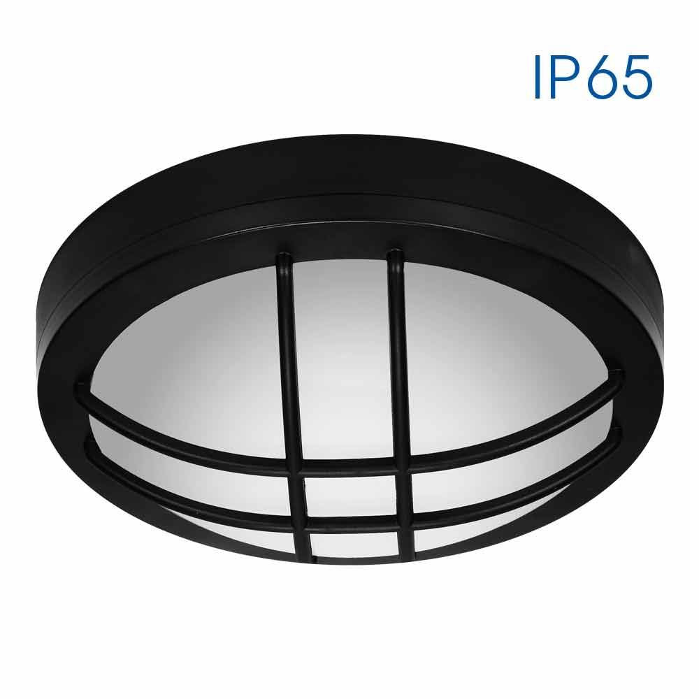 LED ПЛАФОНИЕРА MEZZO/X LED ∙ 18W ∙ ЧЕРЕН ∙ 4000K ∙ IP65 / 004746