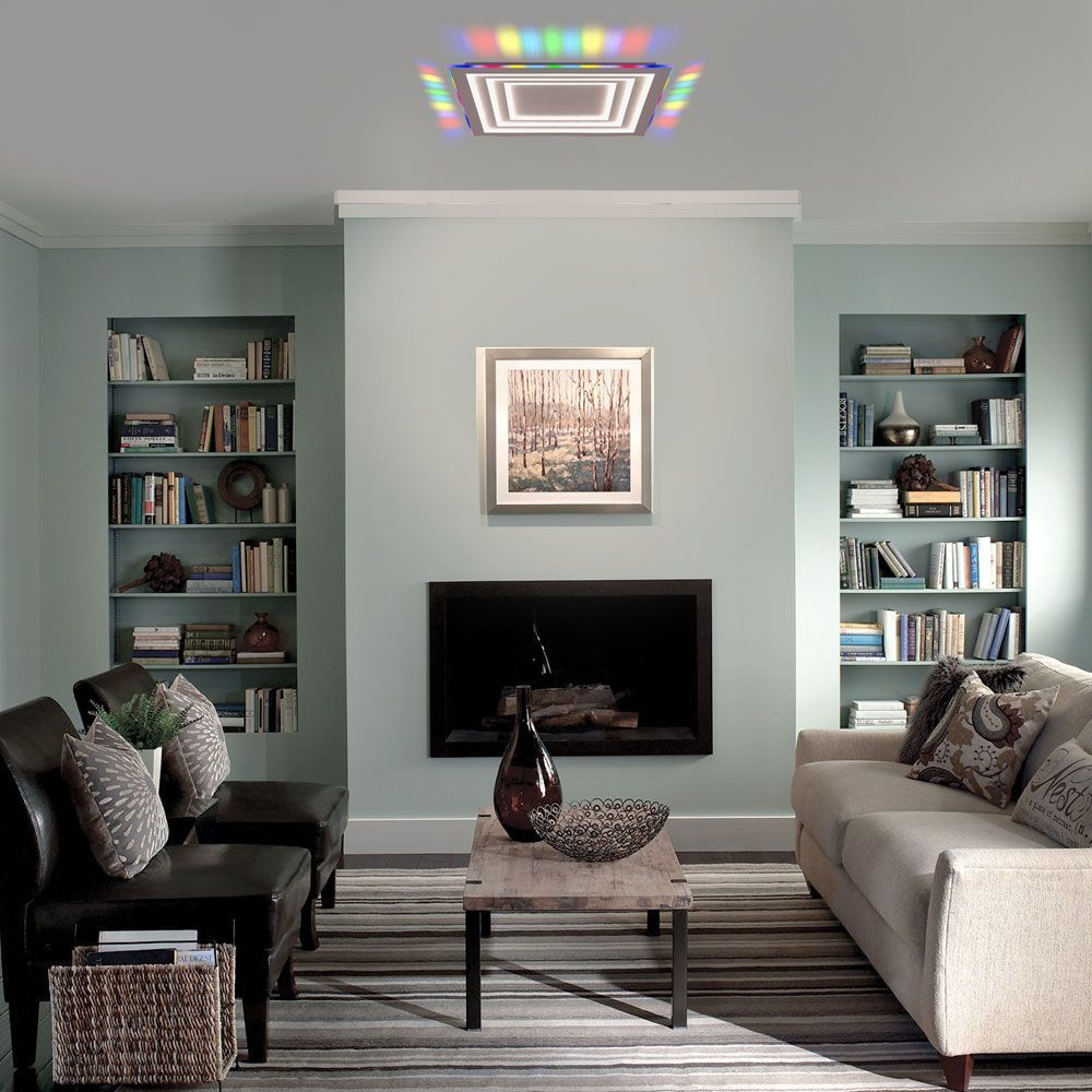 МУЛТИФУНКЦИОНАЛНА LED ПЛАФОНИЕРА С ДИСТАНЦИОННО DAKOTA ∙ 102W ∙ RGB+CCT ∙ 3000-6000K / 005171