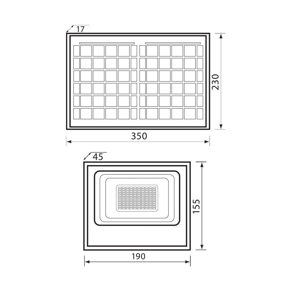 LED ПРОЖЕКТОР СЪС СОЛАРЕН ПАНЕЛ ISOLA LED ∙ 30W ∙ 350LM ∙ 6400K ∙ IP65 / 004473