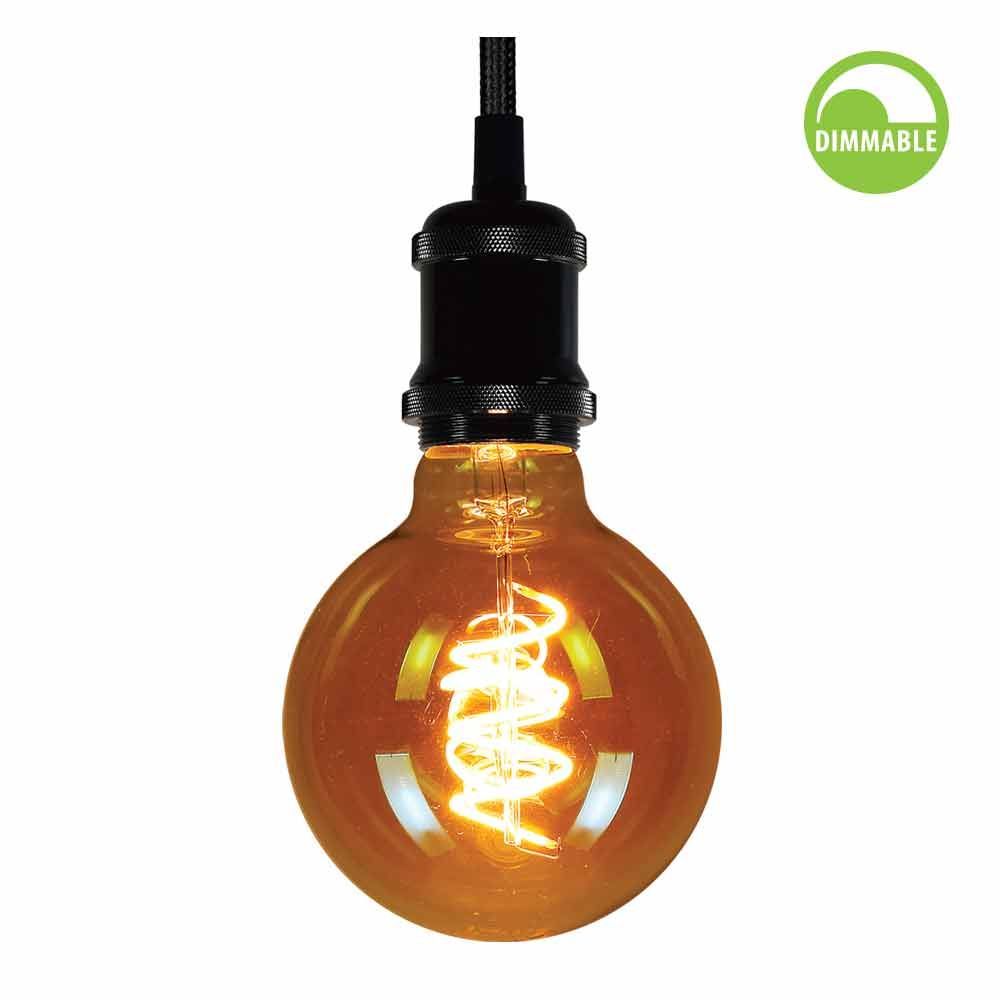 LED филамент лампа FLICK DECO LED ∙ GFD95 ∙ 4W ∙ 300lm ∙ E27 ∙ 2200K / 004179