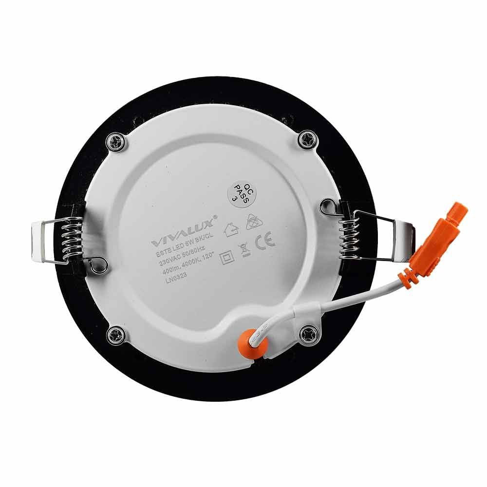 LED ПАНЕЛ ESTE LED ∙ 6W ∙ 400LM ∙ ЧЕРЕН ∙ 4000K / 004734