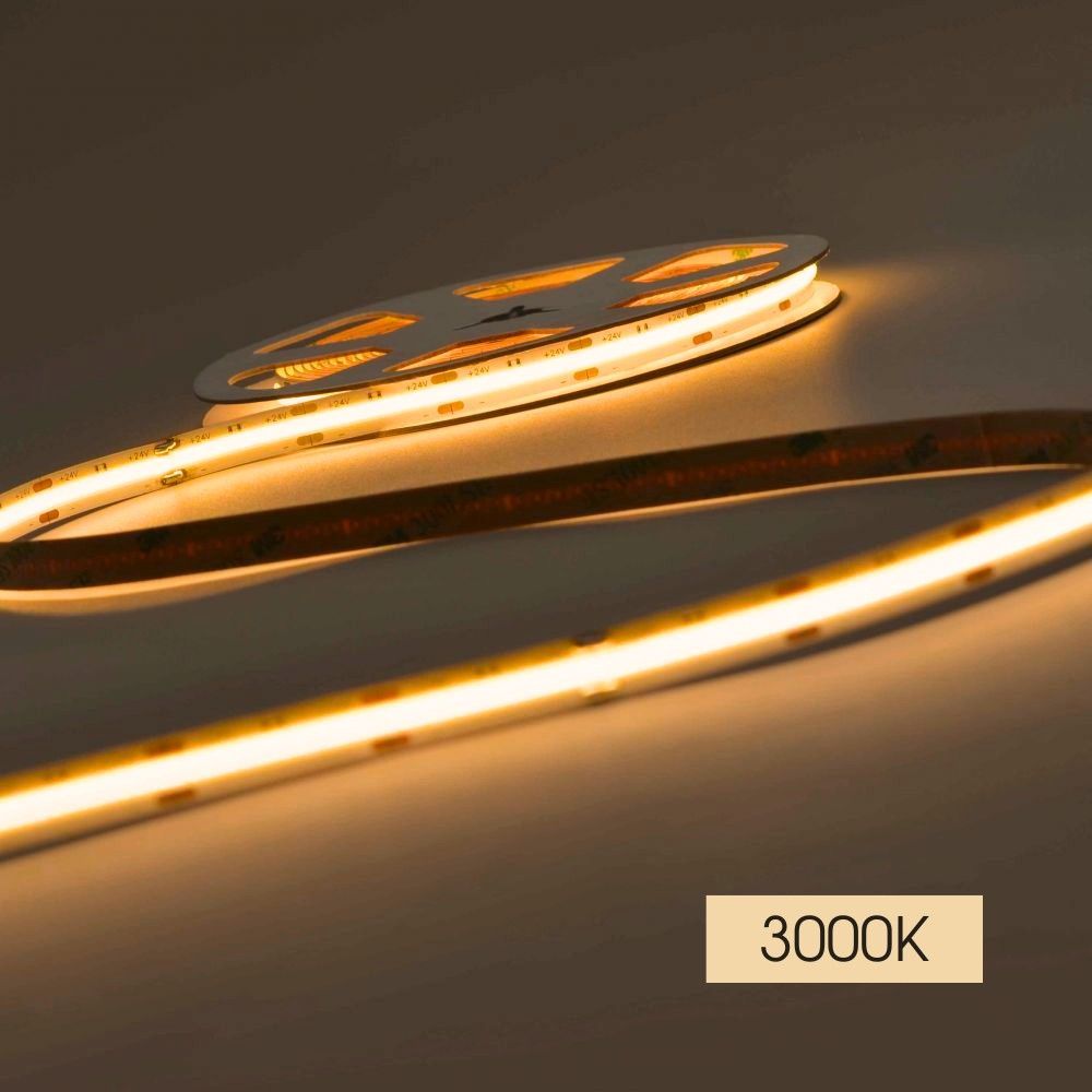 LED ЛЕНТА ELIT LED 11w/m ∙ 320 COB ∙ 24VDC ∙ 3000K ∙ 5М / 004689