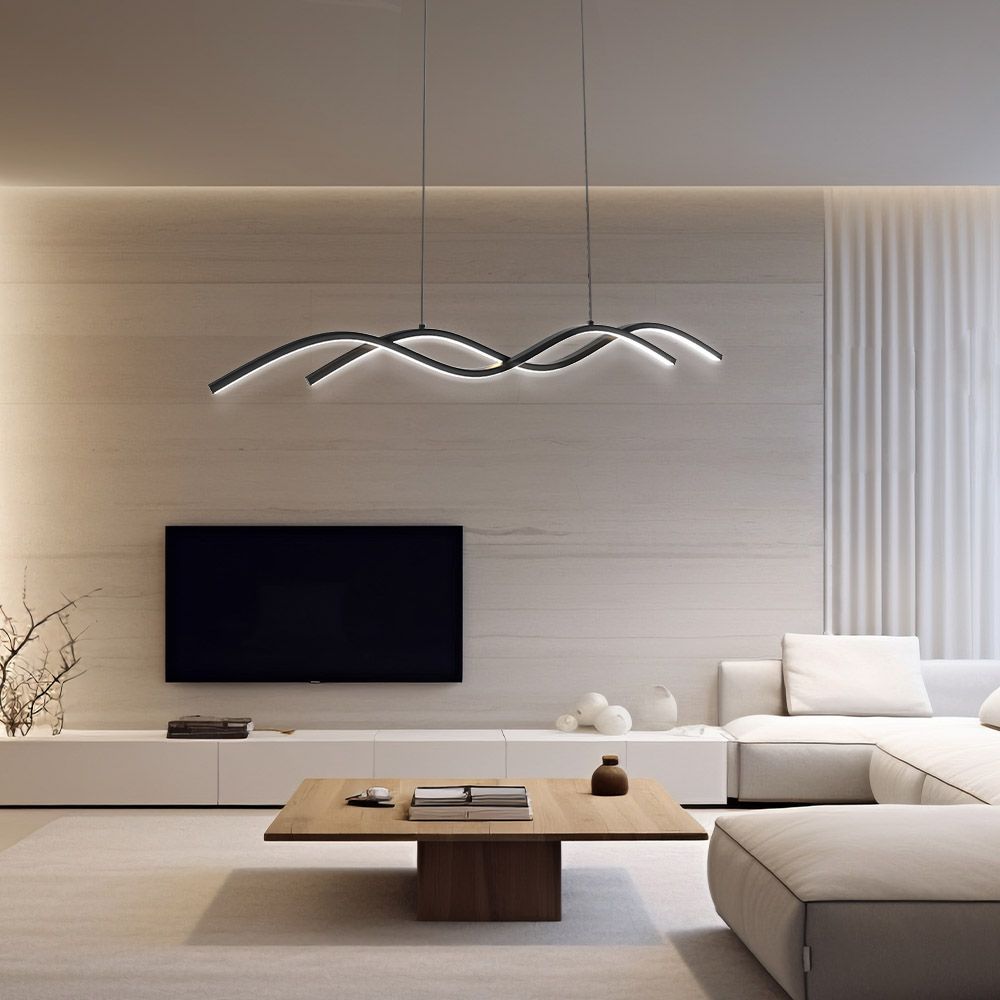 LED ПОЛИЛЕЙ LOARA LED ∙ 27W ∙ ЧЕРНО ∙ CCT-SWITCH ∙ 3000-4000-6000K / 004865