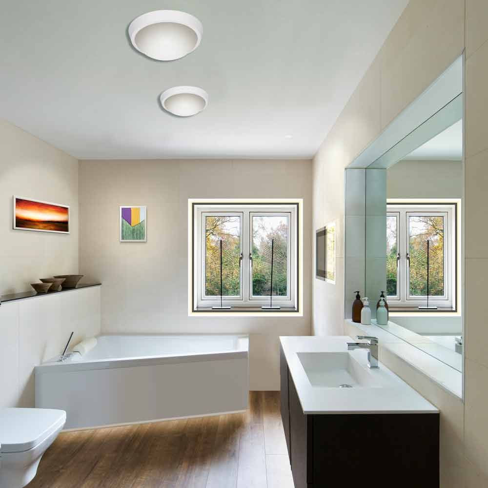 LED ПЛАФОНИЕРА POLKA LED ∙ 18W ∙ БЯЛ ∙ 4000K ∙ IP54 / 00