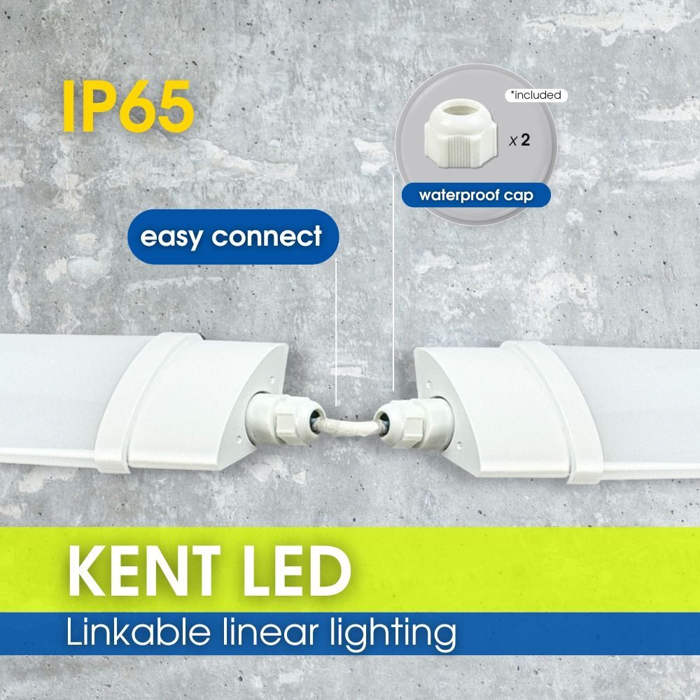 ИНДУСТРИАЛНО LED ОСВЕТИТЕЛНО ТЯЛО KENT LED ∙ 36W ∙ 1200MM ∙ 4000K ∙ IP65 / 005081