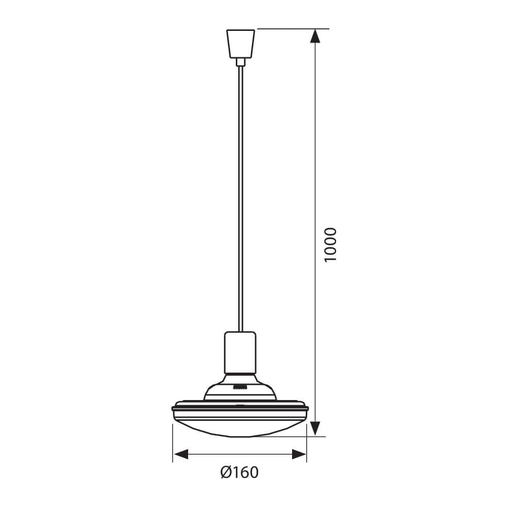 LED ОСВЕТИТЕЛНО ТЯЛО REMI LED ∙ 14W ∙ 3000K / 003675