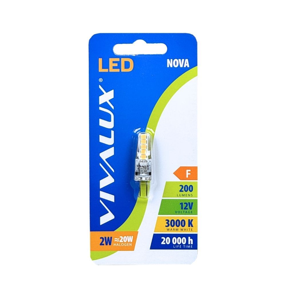 LED ЛАМПА NOVA LED ∙ 2W ∙ 200LM ∙ G4 ∙ 3000K / 003894