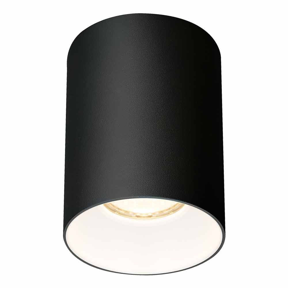 ЛУНА ЗА ВЪНШЕН МОНТАЖ NIKOS ∙ DL724 ∙ GU10 ∙ ЧЕРЕН/БЯЛ / 004706