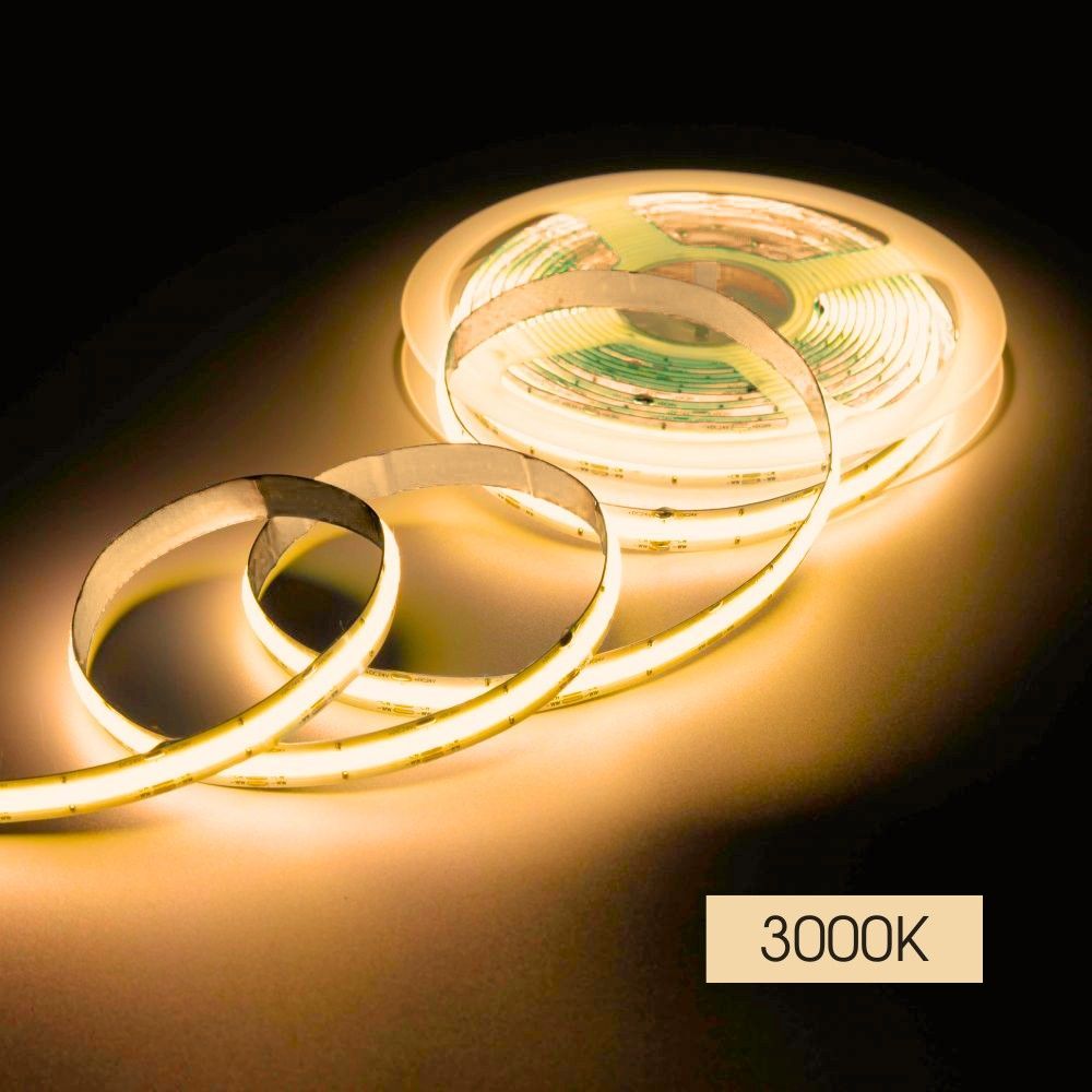 LED ЛЕНТА ELIT LED 11w/m ∙ 320 COB ∙ 24VDC ∙ 3000K ∙ 5М / 004689