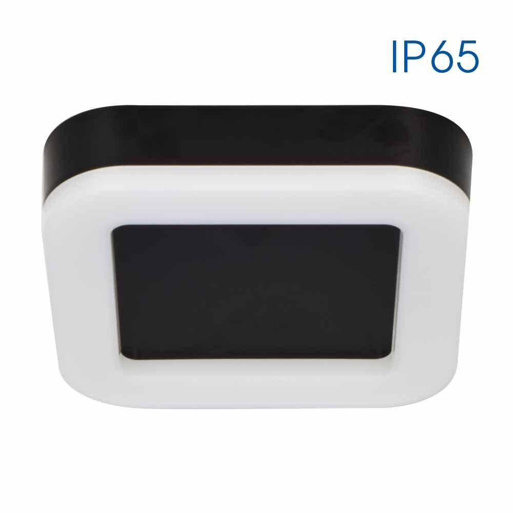 LED ПЛАФОНИЕРА DOLCE/SQ LED ∙ 15W ∙ ЧЕРЕН ∙ 4000K ∙ IP65 / 004750