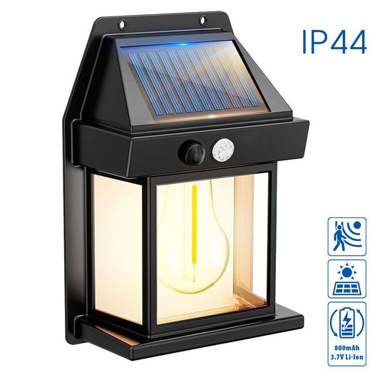 СОЛАРНО ФАСАДНО LED ТЯЛО СЪС СЕНЗОР CABANA SOLAR LED∙ PIR ∙ 3000K ∙ IP44 / 005145