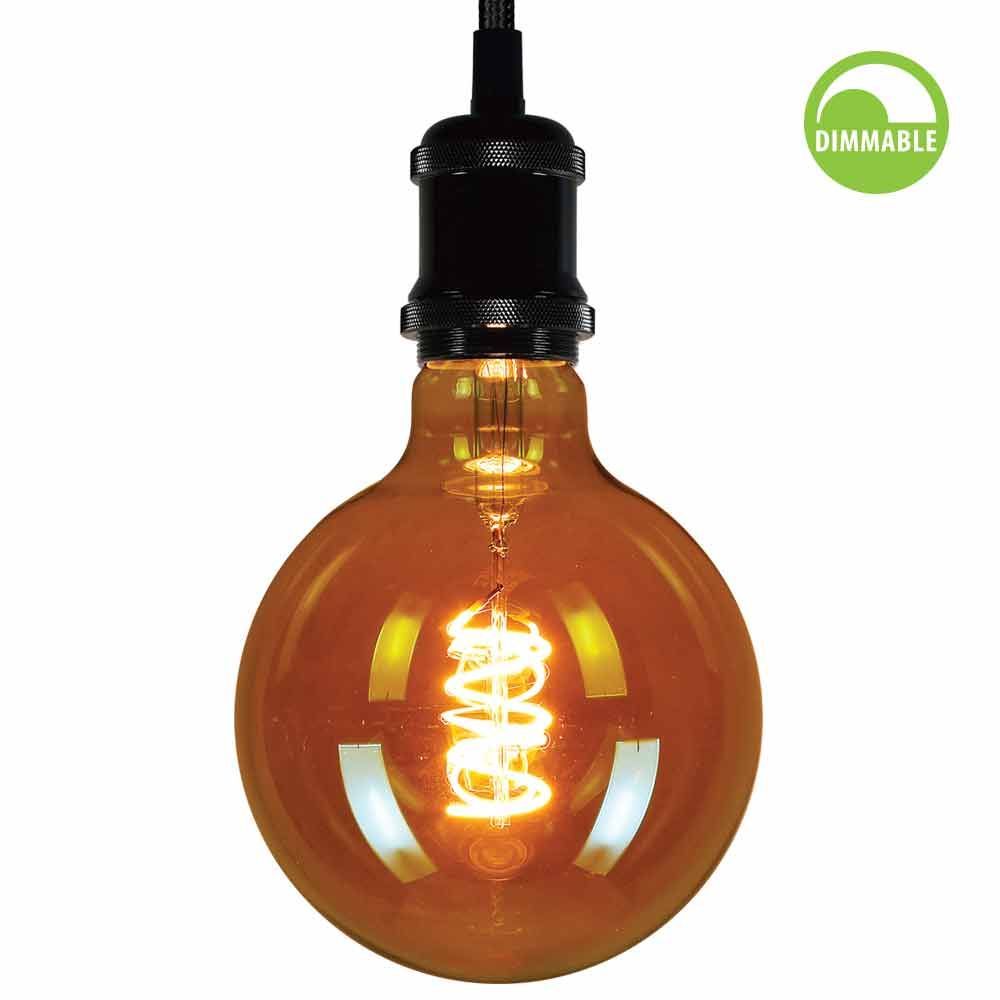 LED филамент лампа FLICK DECO LED ∙ GFD125 ∙ 4W ∙ 350lm ∙ E27 ∙ 2200K / 004180