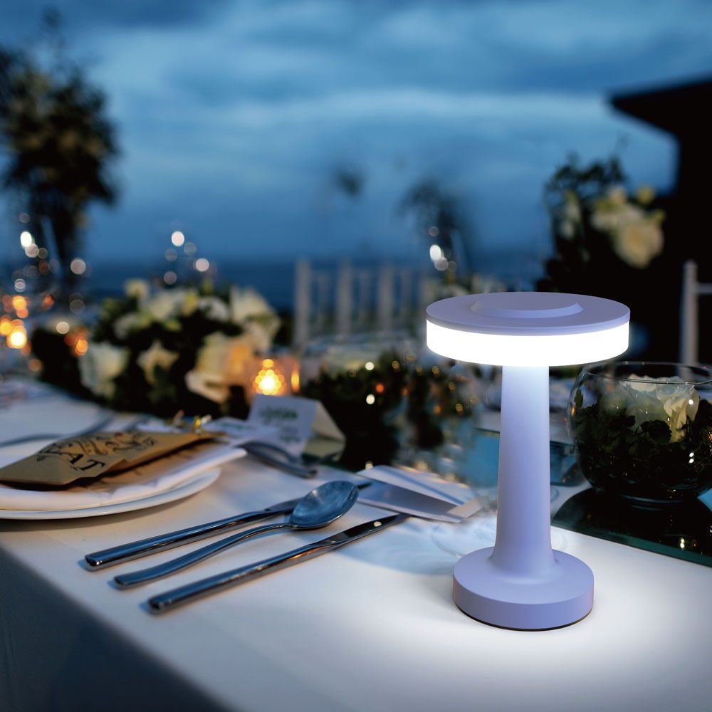 НАСТОЛНА БЕЗЖИЧНА LED ЛАМПА С АКУМУЛАТОРНА БАТЕРИЯ JULIE LED ∙ 2W ∙ ДИМИРУЕМА ∙ CCT ∙ 3000K-4000K-6400K / 005140