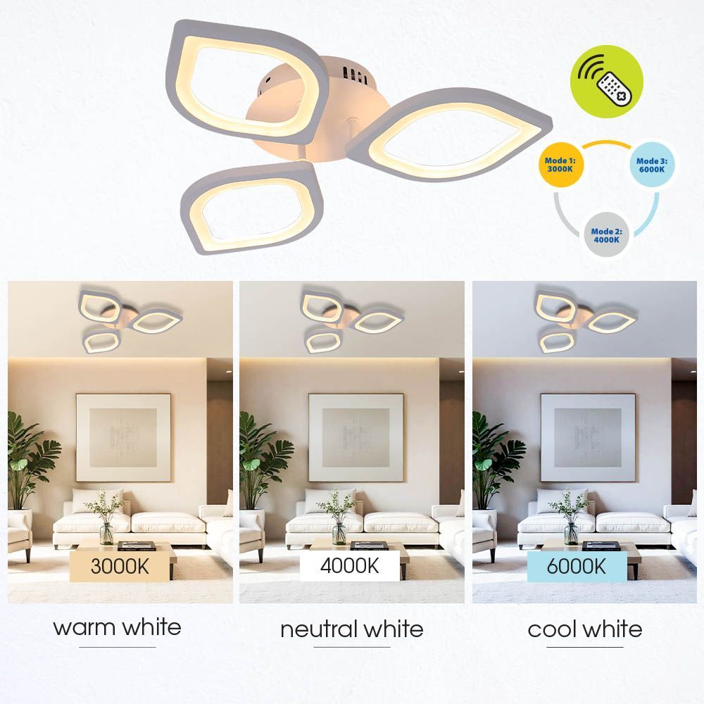 МУЛТИФУНКЦИОНАЛНА LED ПЛАФОНИЕРА VIKI LED ∙ 48W / 004602
