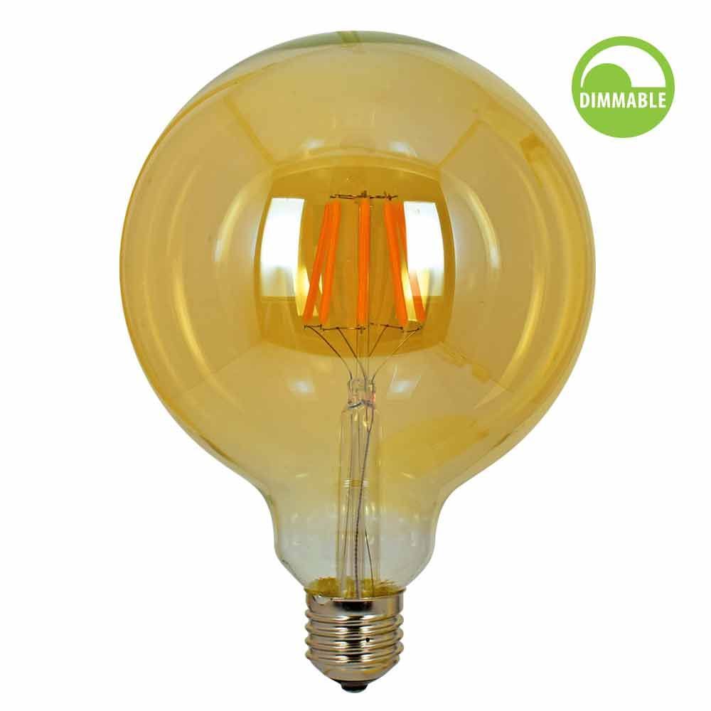 LED филамент лампа FLICK VINTAGE LED ∙ GFV125 ∙ 6W ∙ 550lm ∙ E27 ∙ 2700K / 003962