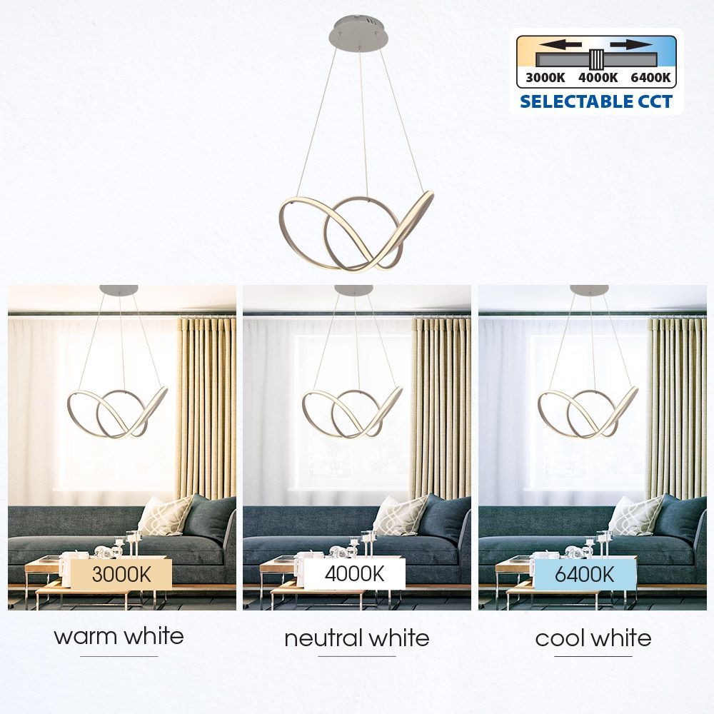 LED ПОЛИЛЕЙ WILD LED ∙ 43W ∙ CCT-SWITCH ∙ 3000K-4000K-6400K / 004613