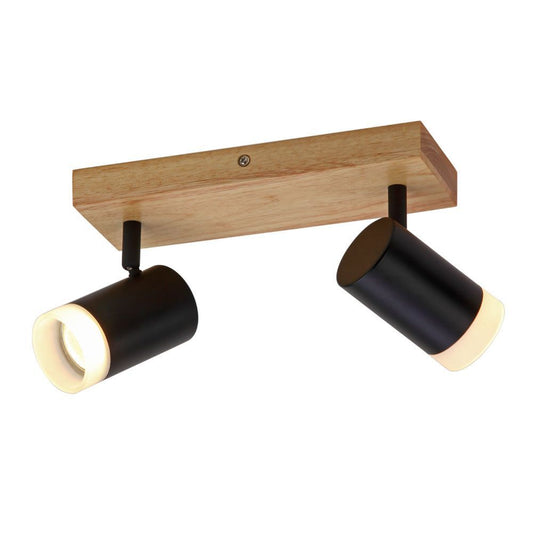 Линеен спот за таван SP729-2L BENITO ∙ черен ∙ 2xGU10 / 004878