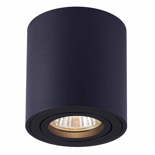 ЛУНА ЗА ВЪНШЕН МОНТАЖ OZZY ∙ DL725 ∙ GU10 ∙ ЧЕРЕН / 004714