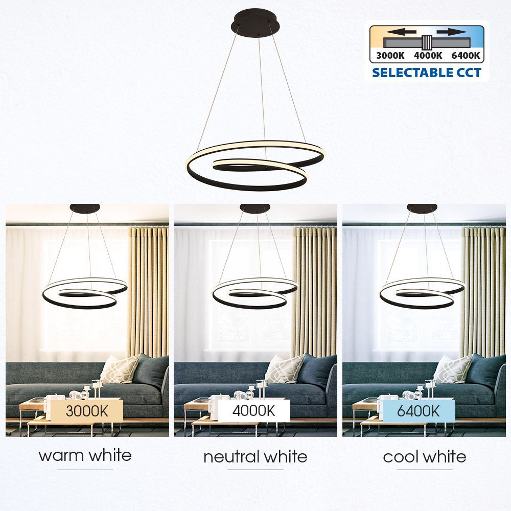 LED ПОЛИЛЕЙ FEEL LED ∙ 43W ∙ CCT-SWITCH ∙ 3000K-4000K-6400K / 004614