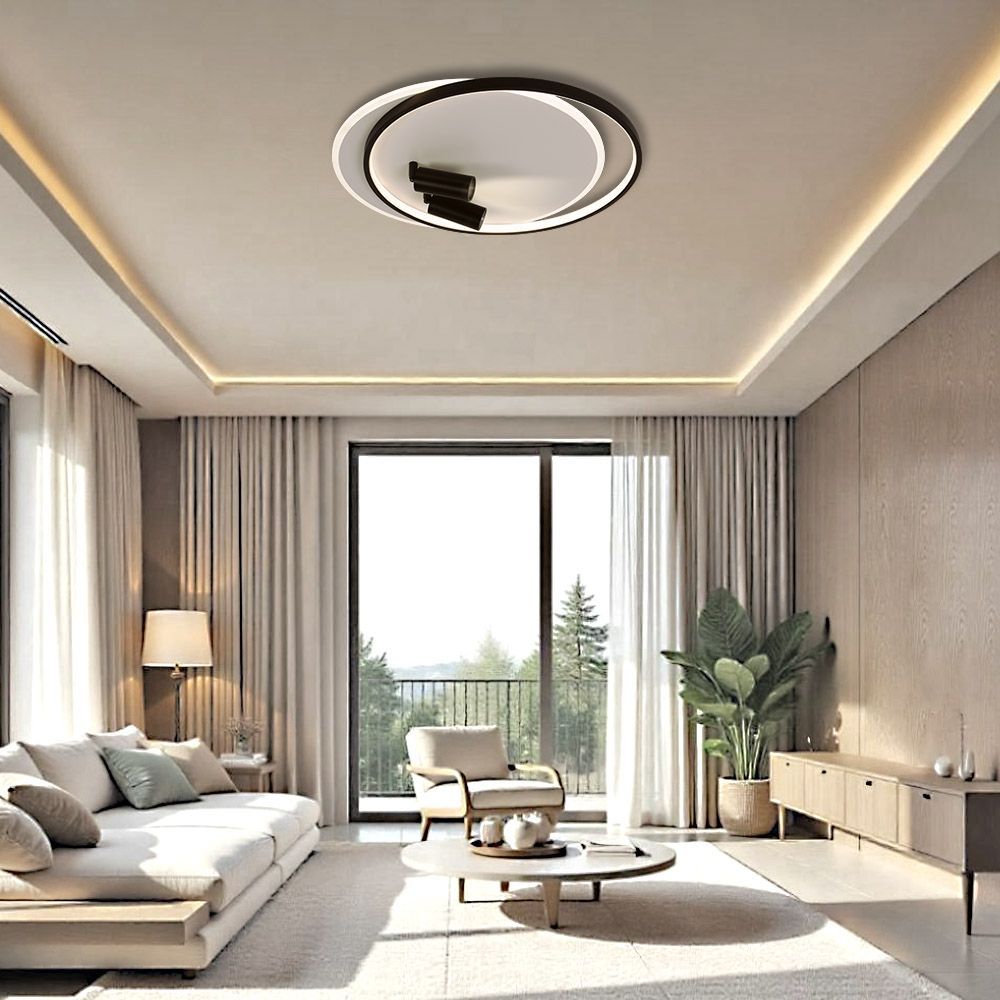 МУЛТИФУНКЦИОНАЛНА LED ПЛАФОНИЕРА С ДИСТАНЦИОННО ARAGON LED ∙ 86W ∙ CCT ∙ 3000-6000K / 005153