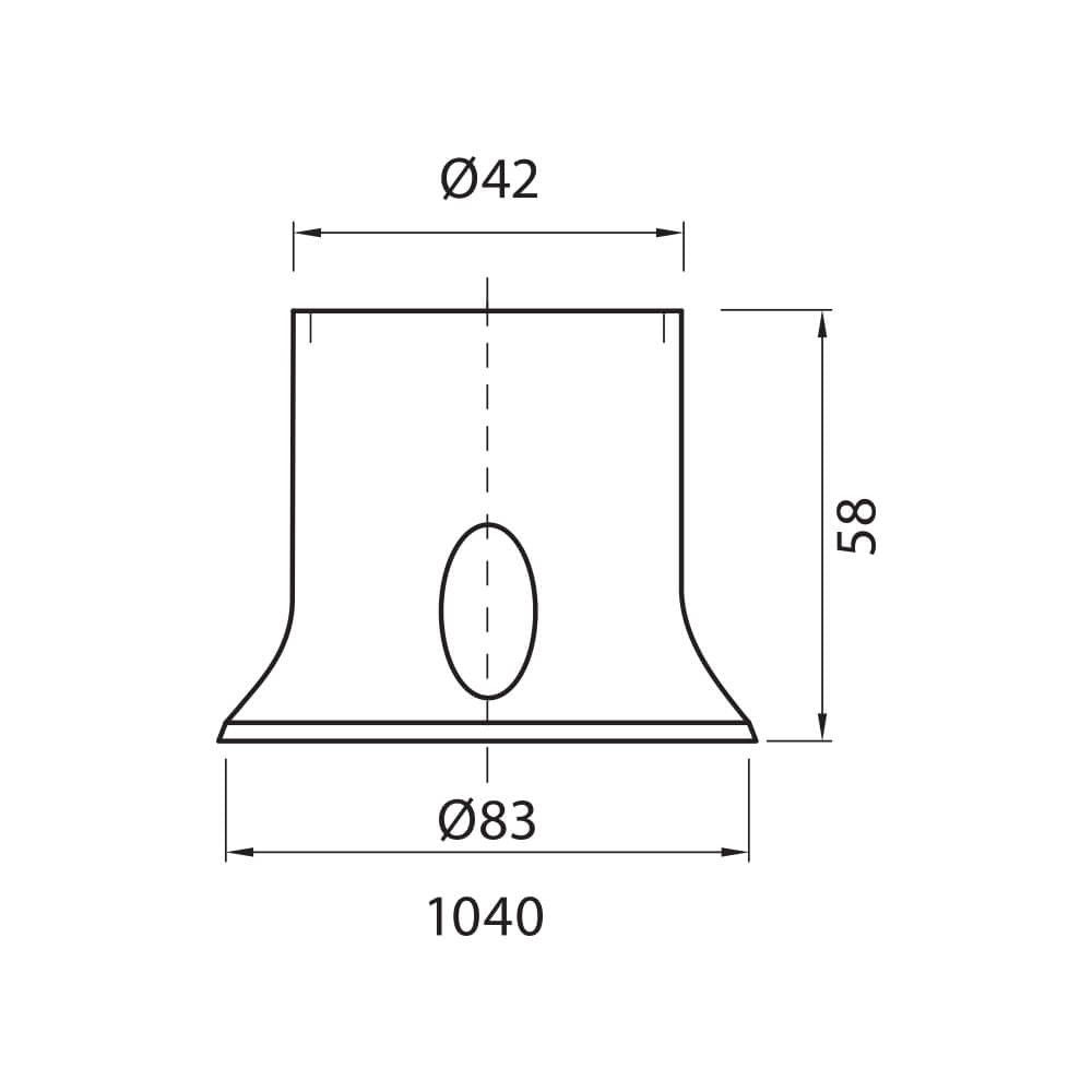 ФАСУНГА ДЕКОРАТИВНА 1040/B / 001621