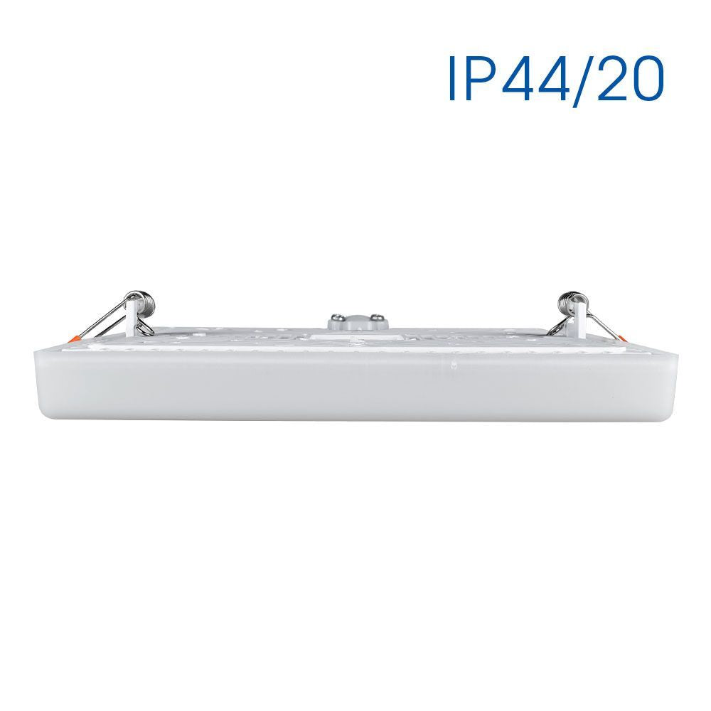 LED ПАНЕЛ QUADRA LED ∙ 24W ∙ 2400LM ∙ БЯЛ ∙ 4000K / 004284