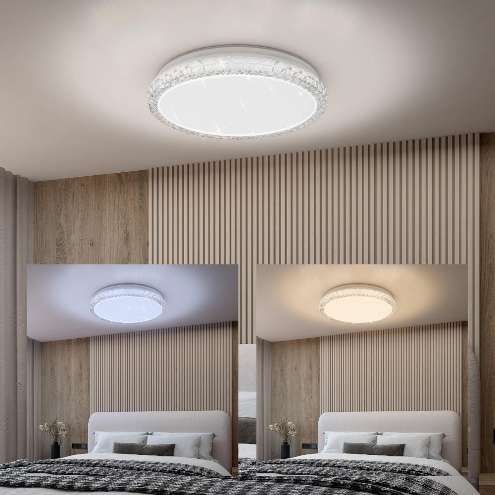 МУЛТИФУНКЦИОНАЛНА ПЛАФОНИЕРА HERA LED ∙ 60W ∙ 3000-6400K / 004165