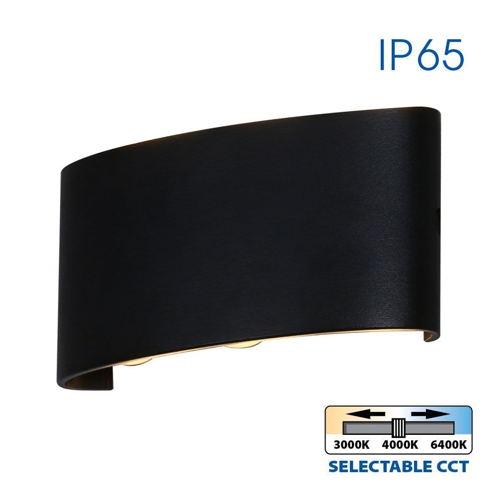 LED ОСВЕТИТЕЛНО ТЯЛО ARUBA LED ∙ 6W ∙ БЯЛ ∙ CCT-SWITCH ∙ 3000K-4000K-6400K ∙ IP65 / 004821