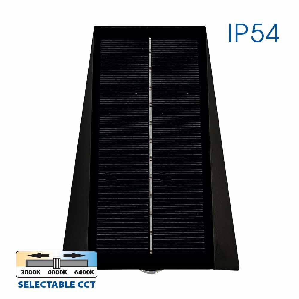 СОЛАРЕН LED АПЛИК POLUX SOLAR LED ∙ 4W ∙ 3000K-4000K-6400K ∙ IP54 / 004789