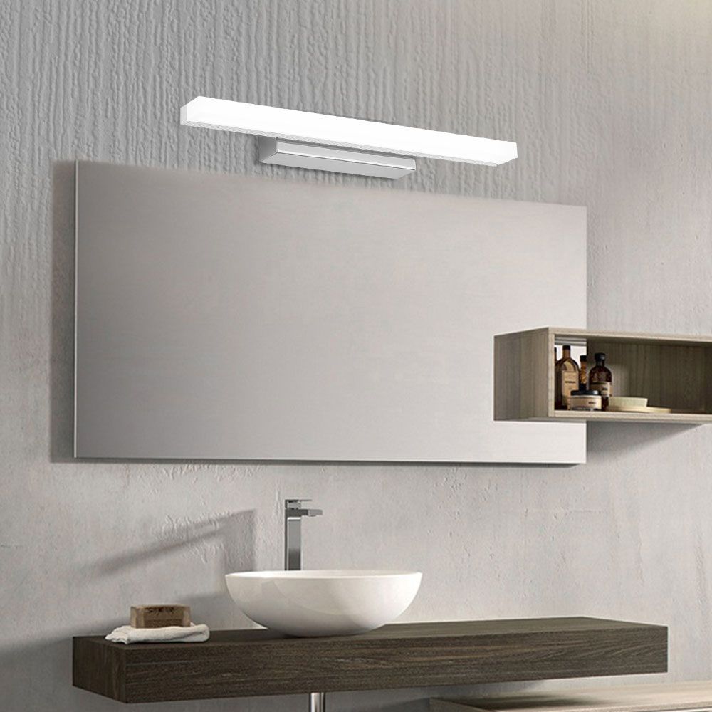 LED ТЯЛО ЗА ОГЛЕДАЛО / КАРТИНА DAFNE LED ∙ 9W ∙ 4000K ∙ ХРОМ / 004323