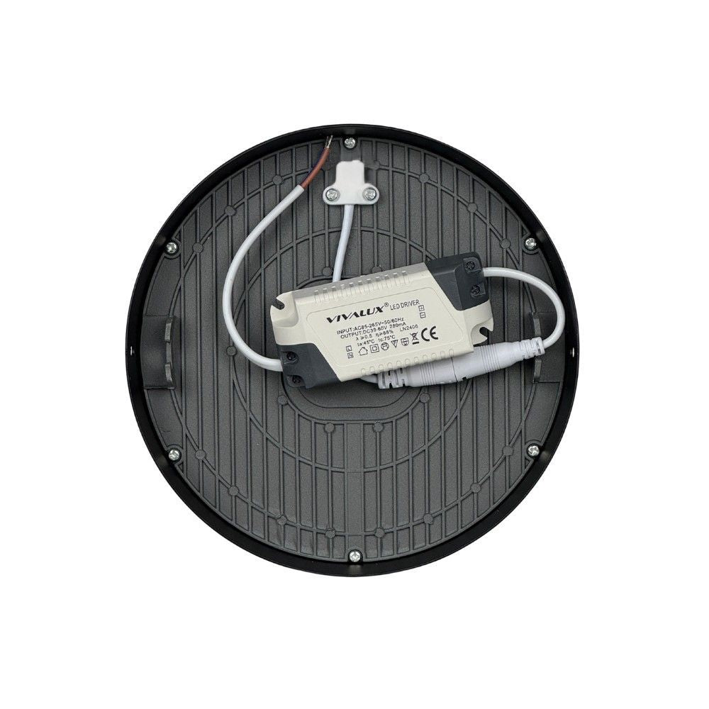 LED ОСВЕТИТЕЛНО ТЯЛО DARS LED ∙ 18W ∙ ЧЕРЕН ∙ 4000K / 004660