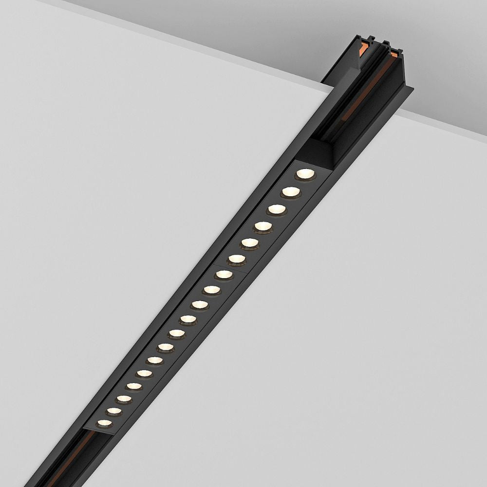 SLIM25 МАГНИТНО LED ОСВЕТИТЕЛНО ТЯЛО DIVISION LED ∙ 18W ∙ ЧЕРЕН ∙ 3000K / 004908