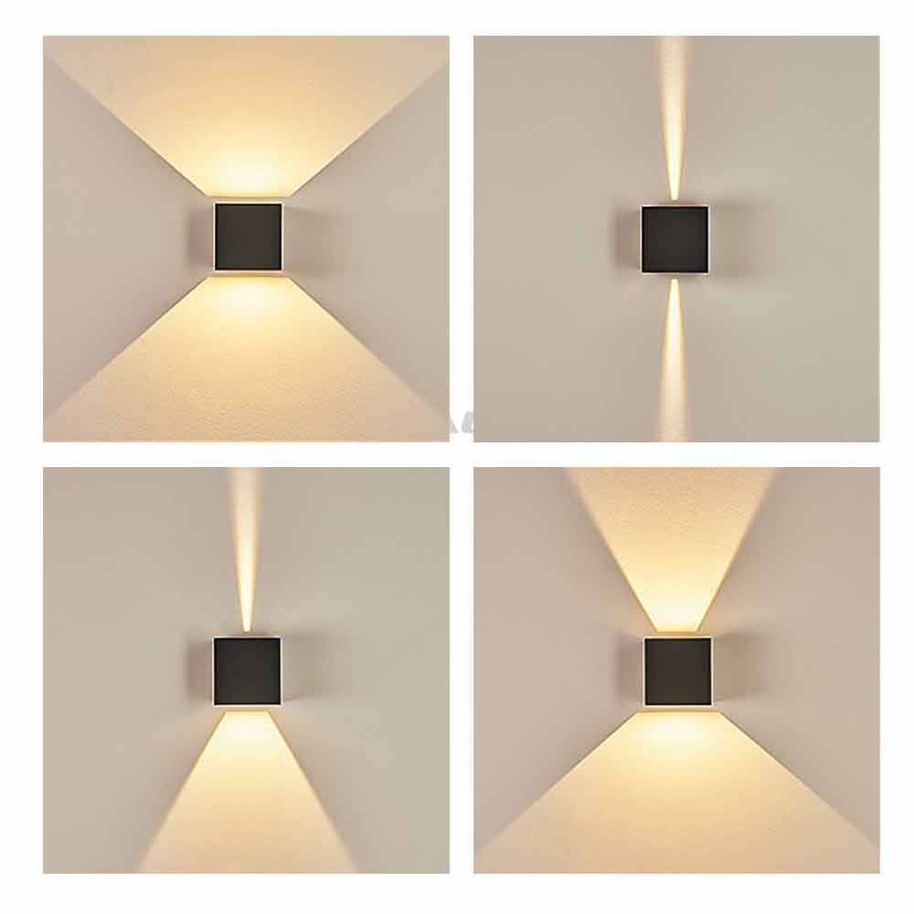 ФАСАДНО ОСВЕТИТЕЛНО ТЯЛО STARK LED ∙ 2 X 3W SQ ∙ 3000K-4000K-6400K ∙ IP65 / 004625