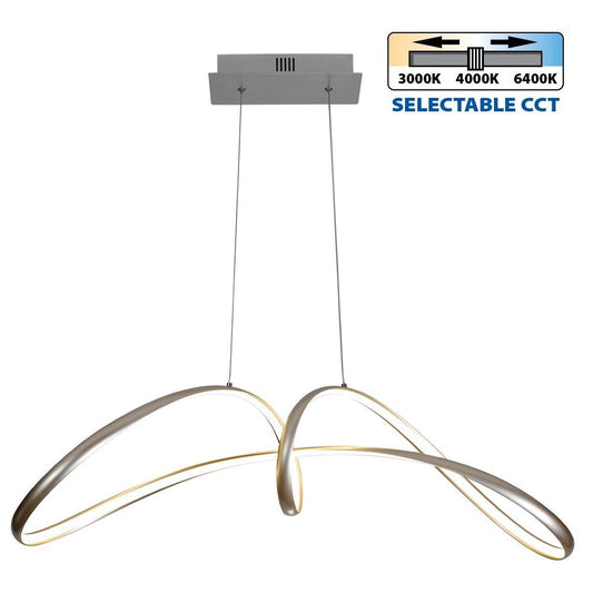 LED ПОЛИЛЕЙ ANGEL LED ∙ 41W ∙ CCT-SWITCH ∙ 3000K-4000K-6400K / 004612