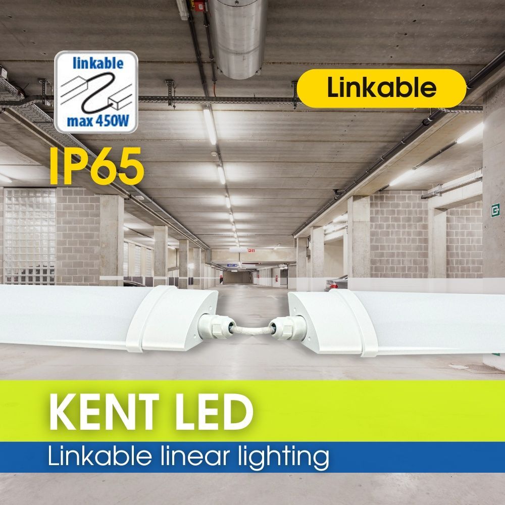 ИНДУСТРИАЛНО LED ОСВЕТИТЕЛНО ТЯЛО KENT LED ∙ 18W ∙ 600MM ∙ 4000K ∙ IP65 / 005080