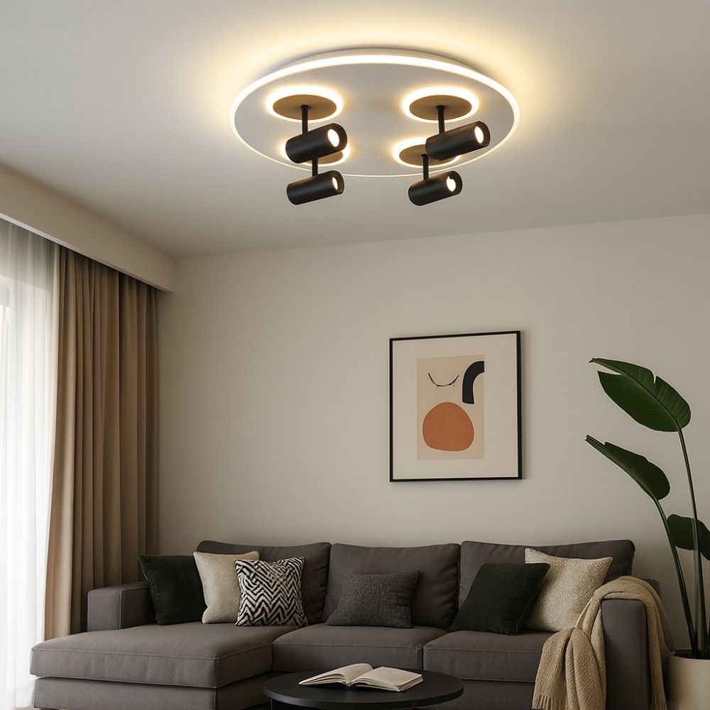 МУЛТИФУНКЦИОНАЛНА LED ПЛАФОНИЕРА С ДИСТАНЦИОННО DOROTHY LED ∙ 74W ∙ CCT ∙ 3000-6000K / 005155