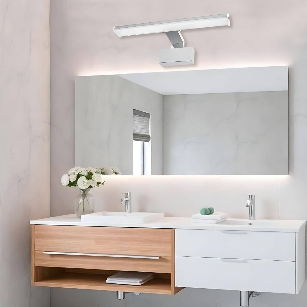 LED ОСВЕТИТЕЛНО ТЯЛО ЗА БАНЯ ARMI LED ∙ 8W ∙ CCT-SWITCH ∙ 3000К-4000K ∙ ХРОМ ∙ IP44 /