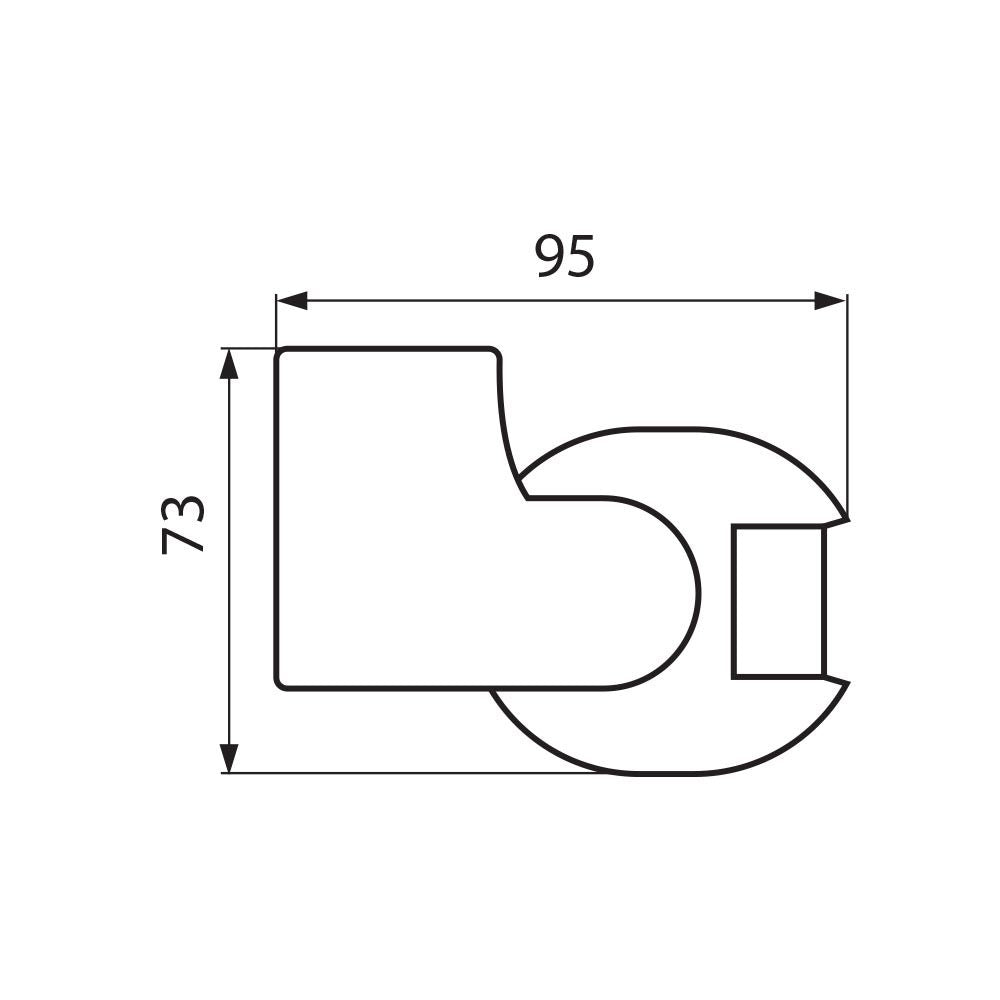 ИНФРАЧЕРВЕН СЕНЗОР ЗА ДВИЖЕНИЕ FLEX ∙ SR18 ∙ БЯЛ ∙ IP44 / 03076