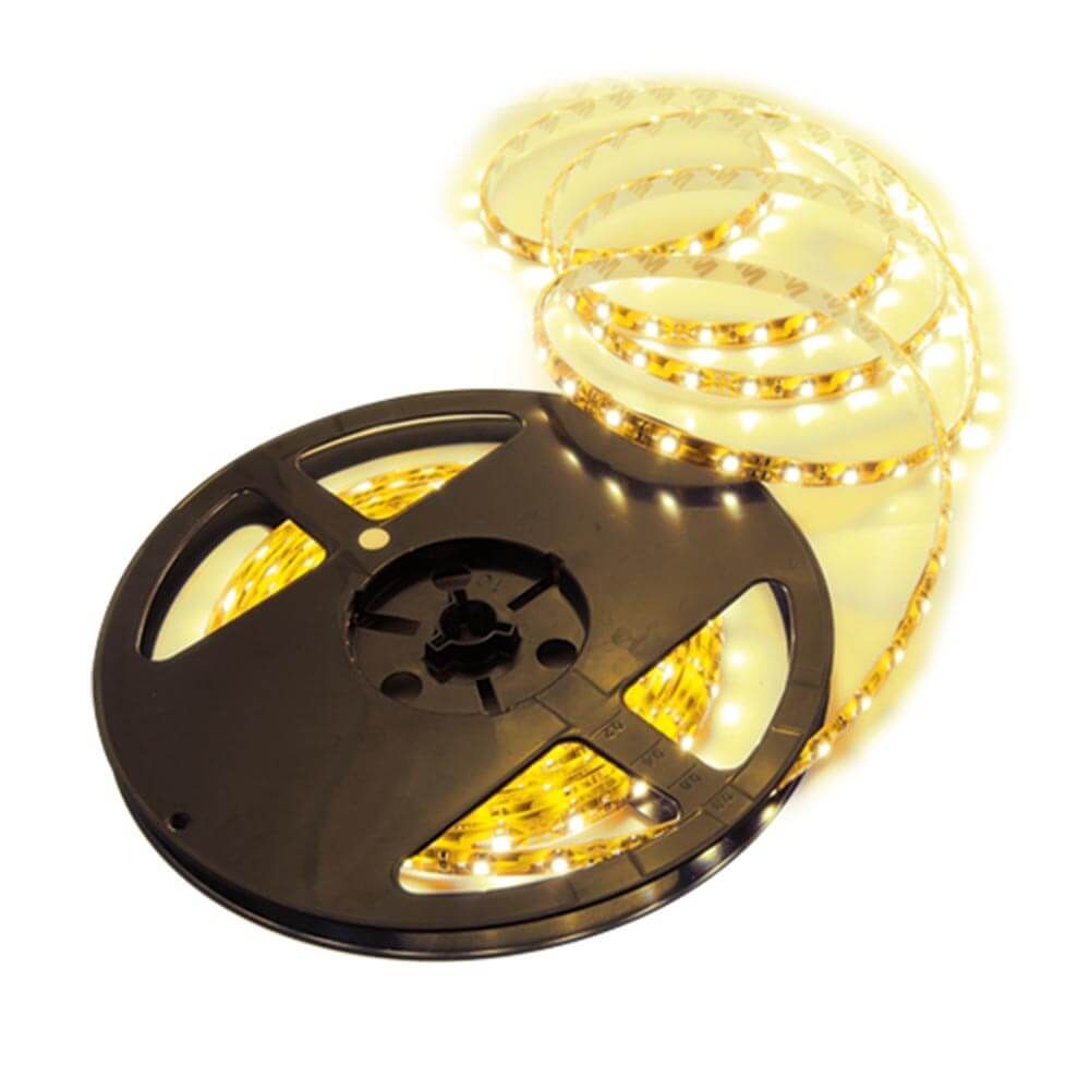 LED ЛЕНТА LENTA LED ∙ 60 SMD3528 ∙ ЖЪЛТА ∙ 5М / 004356