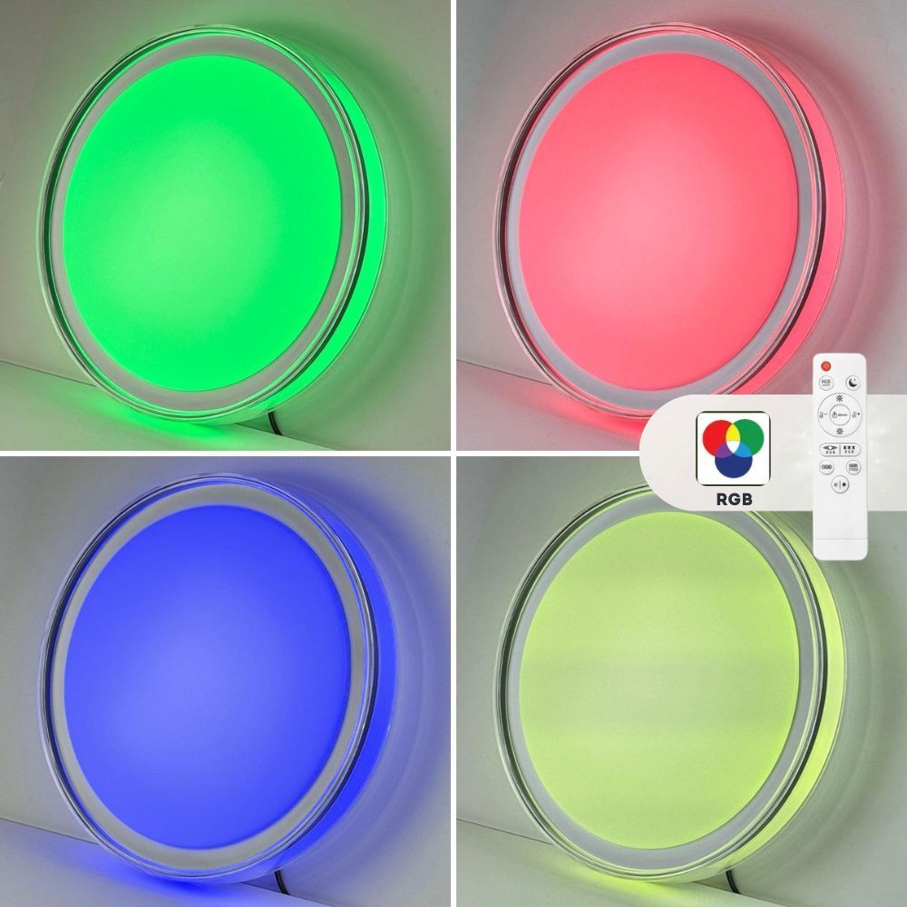 LED ПЛАФОНИЕРА С ДИСТАНЦИОННО УПРАВЛЕНИЕ PLEADA LED ∙ 36W ∙ RGB ∙ 3000-6000K / 004815