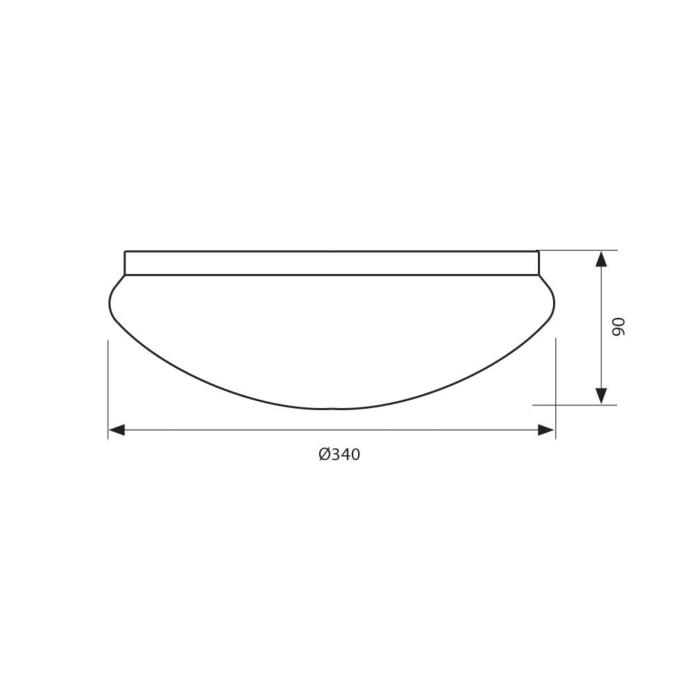 LED ПЛАФОНИЕРА CHIARA LED ∙ 15W ∙ 4000K / 003427