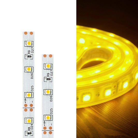 LED ЛЕНТА LENTA LED ∙ 60 SMD3528 ∙ ЖЪЛТА ∙ 5М / 004356